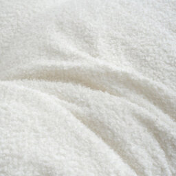 Thehotsale Off-White Triangular Teddy Fleece Headboard Cushion, 180Cm X 20Cm X 50Cm - thumbnail 6