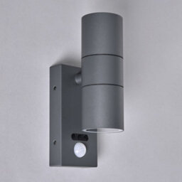 Litecraft Kenn Anthracite Up And Down Outdoor Wall Light With Pir Sensor - thumbnail 4