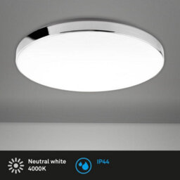 Briloner Mains-Powered Led White Neutral White Light Ceiling Lamp (Dia)35,5Cm - thumbnail 2