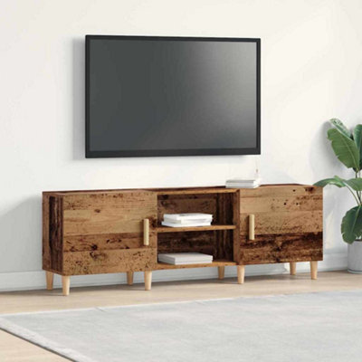Berkfield Tv Cabinet Old Wood 150X30X50 Cm Engineered Wood - image 1