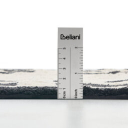 Beliani Bath Mat Risalu Black/ Beige 60 X 90 Cm Cotton - thumbnail 6