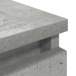 Berkfield Tv Cabinet Concrete Grey 100X35X54 Cm Engineered Wood - thumbnail 9