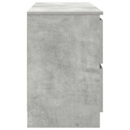 Berkfield Tv Cabinet Concrete Grey 100X35X54 Cm Engineered Wood - thumbnail 7