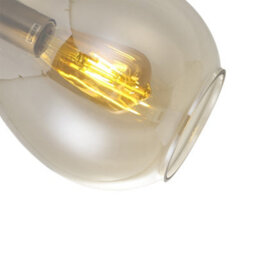 Living And Home Droplet Glass 1 Head Pendant Light Ceiling Light Fixture - thumbnail 6
