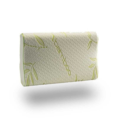 Large Bamboo Memory Foam Contour Neck Support Orthopaedic Pillow - image 1