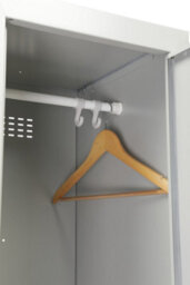 Phoenix Safe Company Phoenix Pl Series Pl1230Gbe 1 Column 2 Door Personal Locker Grey Body/blue Doors With Electronic Locks - thumbnail 6