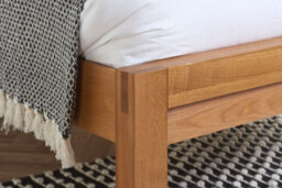 Save On Goods UK 5Ft King Size Solid, Strong Real Oak Bed Frame,bedstead.oak Wood Wooden - thumbnail 9