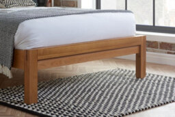 Save On Goods UK 5Ft King Size Solid, Strong Real Oak Bed Frame,bedstead.oak Wood Wooden - thumbnail 3