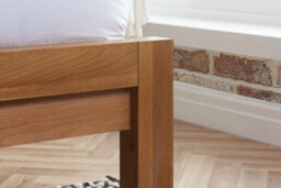 Save On Goods UK 5Ft King Size Solid, Strong Real Oak Bed Frame,bedstead.oak Wood Wooden - thumbnail 5
