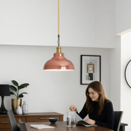 Industrial E27 Hemp Rope Pendant Lights With 29Cm Curvy Shade Attic Personality Indoor Lighting - thumbnail 5