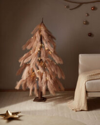 Beliani Outdoor Decoration Led Bifrost 123 Cm Christmas Tree Beige - thumbnail 2