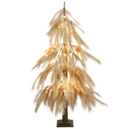Beliani Outdoor Decoration Led Bifrost 123 Cm Christmas Tree Beige - thumbnail 1