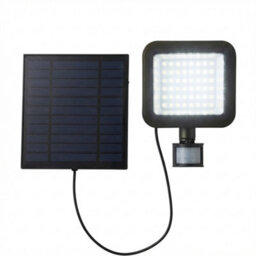 Pluto Packaging 1 X Ultra Bright Solar Pir Floodlight 1000L Motion Activated Security Light - thumbnail 2