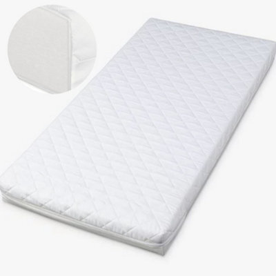 VICULII Subtle Quilted Eco Fibre Core Space Saver Cot Mattress 100 X 50 Cm - image 1