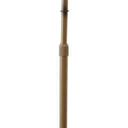 Thehotsale E27 1-Light Fabric Lampshade Floor Lamp With Foot Switch In White - thumbnail 5