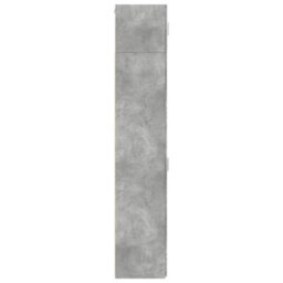 Berkfield Slim Storage Cabinet Concrete Grey 40X42.5X225 Cm Engineered Wood - thumbnail 7