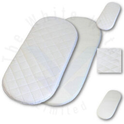 TheWhiteWater Limited Moses Basket Mattresses Baby Toddler Mosses Pram Mattress Moses Mattress 80 X 40 X 3.5 Cm - thumbnail 2
