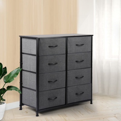 Levede 8 Drawer Fabric Chest Storage Organizer For Bedroom Home - image 1