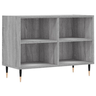 Berkfield Sturdy Tv Cabinet Grey Sonoma 69.5X30X50 Cm Engineered Wood - image 1