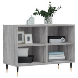 Berkfield Sturdy Tv Cabinet Grey Sonoma 69.5X30X50 Cm Engineered Wood - thumbnail 3