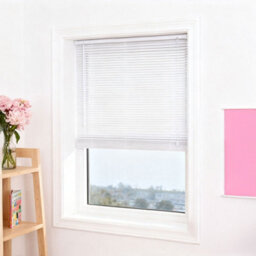 Garden Sanctuary Plisse Blind White Pvc Pleated Blind 60 X 150Cm
