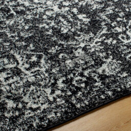 Livabliss Harput-Vintage Grey Blue Orange White Traditional Boho Living Dining Bedroom Rug 160 X 220 Cm Easy Care, Non Shedding - thumbnail 3