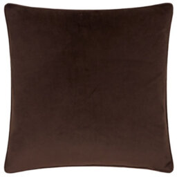 furn. Furn Berry Woods Embroidered Velvet Polyester Filled Cushion, Burgundy, 45 X 45 Cm - thumbnail 2