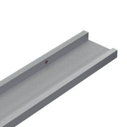 Vidaxl Picture Frame Ledge Shelves 2 Pcs Grey 80X9X3 Cm Mdf - thumbnail 7
