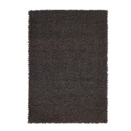Wool Rug, 30mm Thickness Plain Shaggy Rug, Handmade Luxurious Rug For Bedroom, Living Room, & Dining Room-200Cm X 300Cm - thumbnail 1