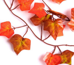 6 Best Artificial 7Ft - 210Cm Two Tone Autumn English Ivy Halloween Garland String Strand Twine Decoration - Il15 - thumbnail 4