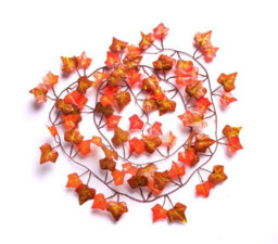 6 Best Artificial 7Ft - 210Cm Two Tone Autumn English Ivy Halloween Garland String Strand Twine Decoration - Il15 - thumbnail 2