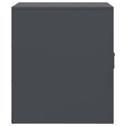 Berkfield Bedside Cabinets 2 Pcs Anthracite 34.5X39X44 Cm Steel - thumbnail 8