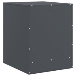 Berkfield Bedside Cabinets 2 Pcs Anthracite 34.5X39X44 Cm Steel - thumbnail 9