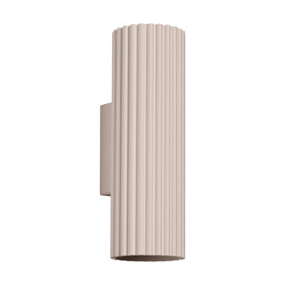 Luminosa Lighting Luminosa Karbon 20Cm Up & Down Wall Lamp Taupe 2X Gu10 - image 1
