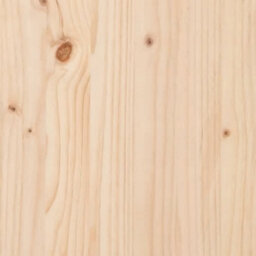 Berkfield Bed Headboard 125.5X4X100 Cm Solid Pine Wood - thumbnail 5