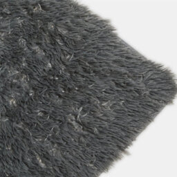 Ohs Soft Fluffy Rug Anti-Slip Carpet Area Floor Mat, Charcoal - 160 X 230Cm - thumbnail 3