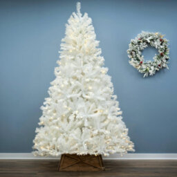 Christmas Tree World The 7Ft/210Cm Pre-Lit Bianca Pine Tree With Warm White Lights - thumbnail 2