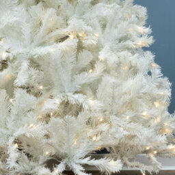 Christmas Tree World The 7Ft/210Cm Pre-Lit Bianca Pine Tree With Warm White Lights - thumbnail 4