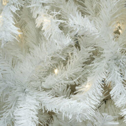 Christmas Tree World The 7Ft/210Cm Pre-Lit Bianca Pine Tree With Warm White Lights - thumbnail 7