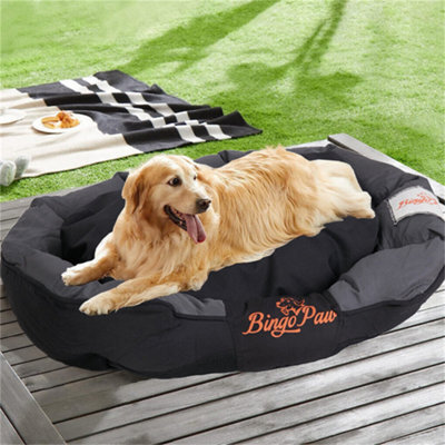 Bingopaw Waterproof Extra Large Jumbo Orthopedic Sofa Dog Bed Pet Mat Kennel Washable, 105X80X22Cm - image 1