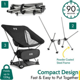 Trail Outdoor Leisure Lightweight Folding Camping Chair - thumbnail 5