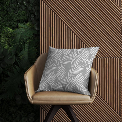 Warren Reed Designer Palm Tree Leaves Outdoor Cushion 60Cm X 60Cm