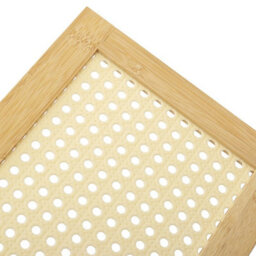 86Cm Stackable Bamboo Storage Cupboard Furniture Organizer - thumbnail 5