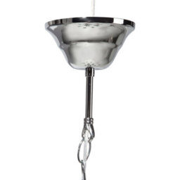 Wyld And Coco Emperor Lighting Six-Light Pendant Chandelier With Glossy Silver Acrylic Shades - thumbnail 6