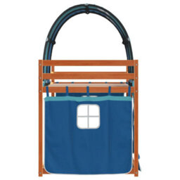 Berkfield Bunk Bed Without Mattress Blue 90X200 Cm Solid Wood Pine - thumbnail 6