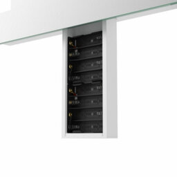 Affine 390 X 500mm Bathroom Mirror Led Lights Wall Mounted Battery Powered Illuminated - thumbnail 4
