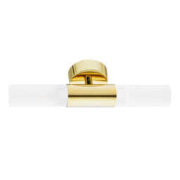 Luminosa Lighting Luminosa Taylor Up & Down Wall Lamp Frosted, Brass - thumbnail 2