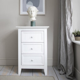 Nöa & Nani Noa & Nani Side Table Chest 3 Drawer In Classic White Torsby - thumbnail 2
