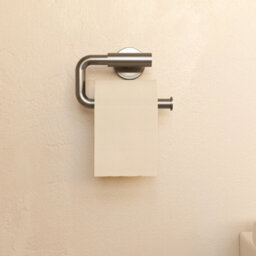 Cosmic Toilet Roll Holder, Brushed Stainless Steel, Architect S+ Collection - thumbnail 3