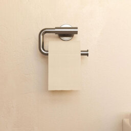 Cosmic Toilet Roll Holder, Brushed Stainless Steel, Architect S+ Collection - thumbnail 4
